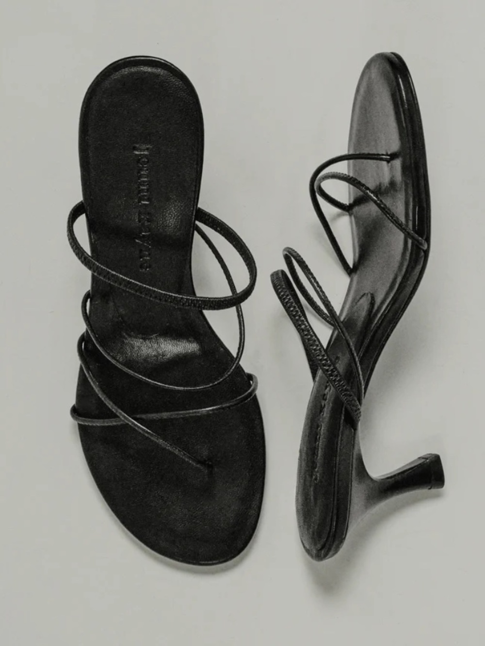 Jenny Kayne Eve Heeled Sandal- Strappyy black Sandals - Never wornLike New